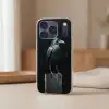 Raaf - Vogels - Zwart Telefoonhoesje iPhone 17 Pro klein -sfeer2
