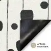 Grafisch - Modern - Zwart Deurmat klein 898 -antislip_NL