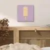 Beige - Ijsje - Spikkels aluminium wit klein -sfeer3