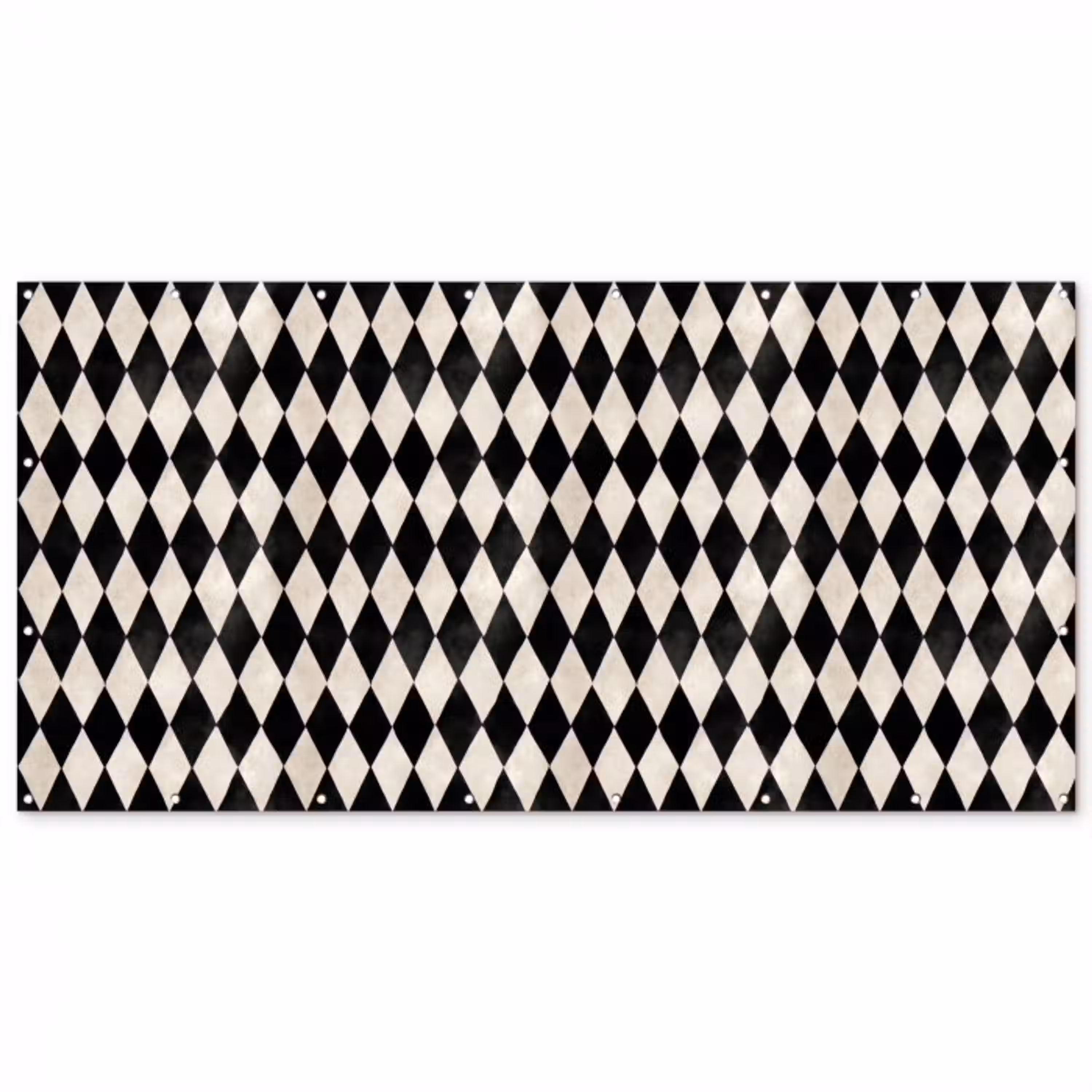 Klassiek - Patroon - Zwart Balkonbeschermer Duitsland klein 596 -zz_3d