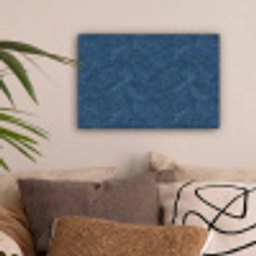 Golven - Textuur - Patroon - Blauw canvas 2cm klein 34 -sfeer1