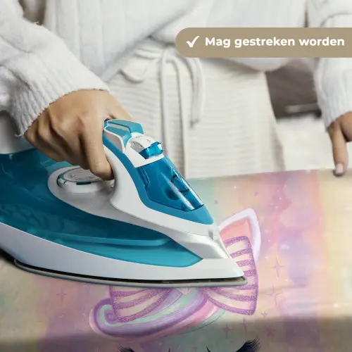 Eenhoorn - Glitters - Regenboog - Pastel Wandkleed katoen klein -sfeer9