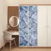 Ijsblokjes - Water - Blauw deurposter klein -sfeer3