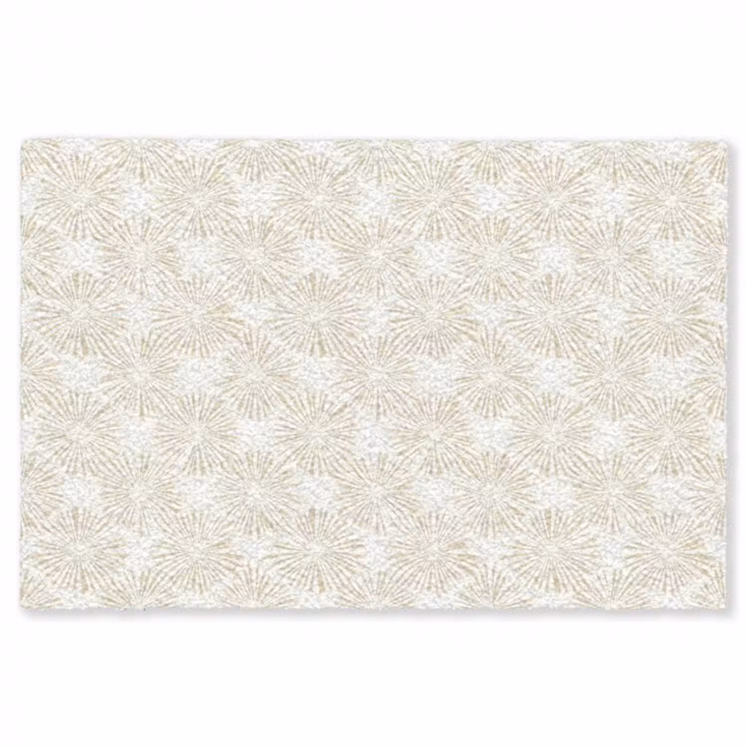 Teppich - Abstrakt - Motiv - Beige