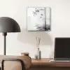 Bamboestammen - Water - Minimalistisch - Wit plexiglas 5mm klein -sfeer6