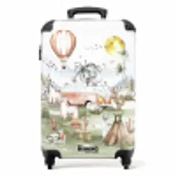 Alpaca avontuur NBS - Handbagage koffer - Unisex middel -productfoto_recht