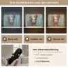 Vrouw - Kunst - Sieraden - Portret Light Box met batterij (Wandlamp) middel -USP_lichtkleurNL