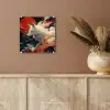 Witte vos - wolken - maan plexiglas 5mm klein -sfeer5
