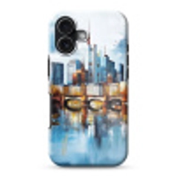 Bomen Frankfurt- Stad - Skyline - Brug Toughcase MagSafe Apple iPhone 17 klein -3d