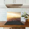 Parijs - Skyline - Zonsondergang - Steden keuken achterwand spatscherm klein -sfeer2