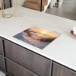 Strand - Zonsondergang - Natuur - Landschap Inductie beschermer vinyl 3mm middel -sfeer8