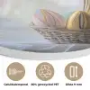 Vaas - Eieren - Bloemen Akoestische PET Vilt - Rond klein -closeup_NL