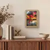 Kunst - Zwart - Abstract Light Box met kabel (Tafellamp) klein -sfeer2
