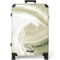Abstract - Penseelstreken - Golven - Groen NBS - Large koffer - Volwassenen Unisex groot -zzzzzzzzkaufland2