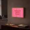 Tekst - Modern - Kleurrijk Light Box met batterij (Wandlamp) middel -sfeer1