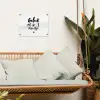 Geluk zit in 't zonnetje - Tekst - Zomer - Quotes tuinposter los doek klein -sfeer7