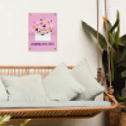 Envelop - Love - Hartjes - Valentijn tuinposter los doek klein -sfeer7