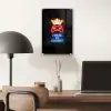 Gaming quotes - Neon - House of gaming - Kroon - Tekst plexiglas 5mm klein -sfeer6