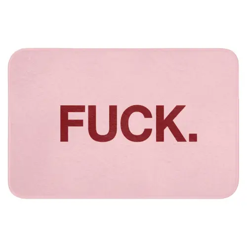 Statement - Krachtig - Roze WCmat klein -3d