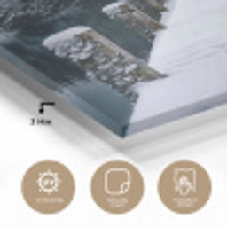 Steiger - Meer - Sneeuw - Bergen - Rustgevend plexiglas 5mm klein -sfeer2