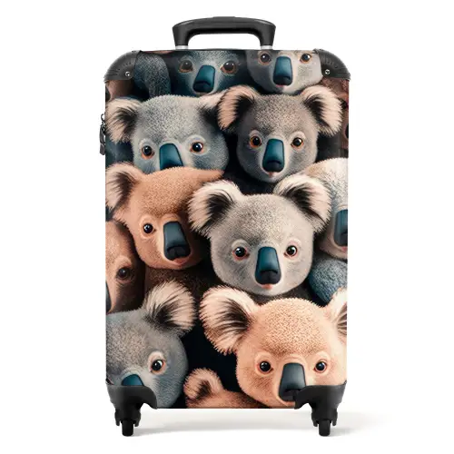 Koala Kapriolen Koffer - NBS - Handbagage middel -productfoto_recht