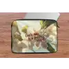 Bloesems - Zonlicht - Quote - Wit laptophoes neopreen klein -tafel