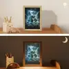 Monstertruck - Bliksem - Blauw - Jongens - Auto Light Box met kabel klein -sfeer3_kind