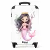 Kyra koraalprinses Koffer - NBS - Handbagage middel -productfoto_recht