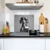 Teckel - Bier - Glas - Bril Inductie beschemer met haakjes middel -sfeer2