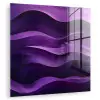 Golven - Abstract - Paars plexiglas 5mm klein -zzzproduct_nieuw