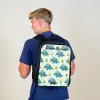 Dinos - Patroon - Natuur Rugzak - Zwart middel -sfeer8