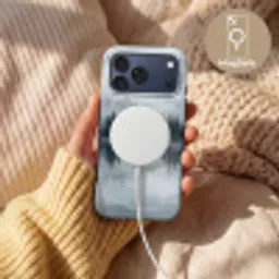 Bos - Meer - Mist - Natuur - Grijs Toughcase MagSafe Apple iPhone 17 Pro Max klein -USP_MagsafeV