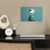 Parkiet - Vogel - Koksmuts - Cute poster papier klein -sfeer1