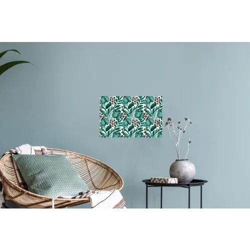 Bladeren - Tropisch - Jungle Muursticker klein -plant