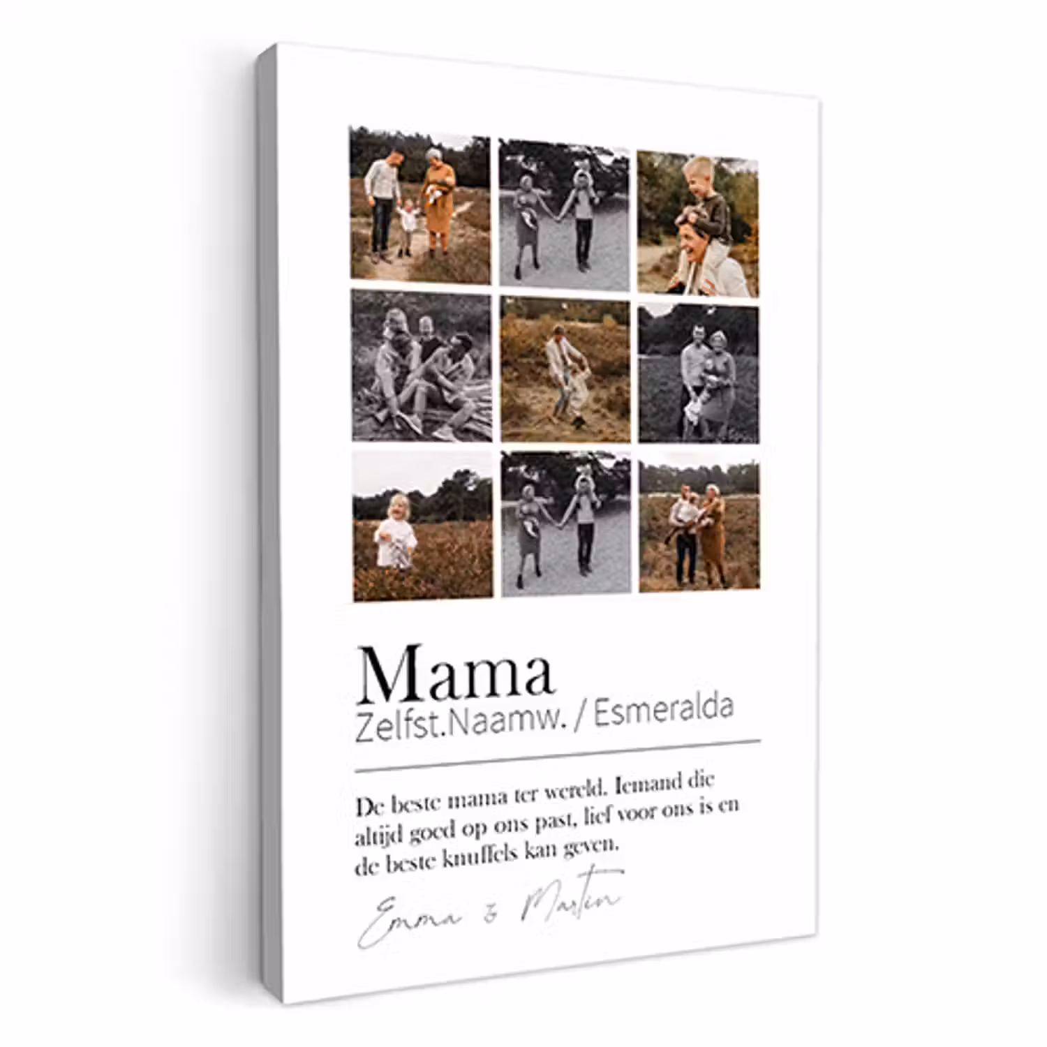 Canvas - Mama betekenis collage