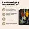 Mozaïek van Kruiden en Specerijen Inductie beschermer vinyl 3mm middel -usfeer2_FR