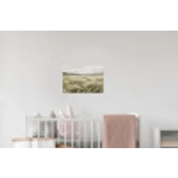 Illustratie - Landschap - Wit Muursticker klein -kinderkamer