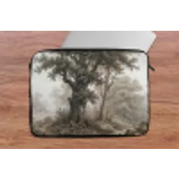 Natuur - Bos - Eik laptophoes neopreen klein -tafel