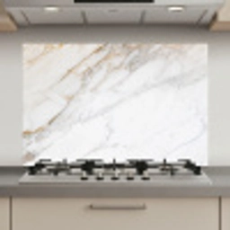 Marmer - Steen - Wit - Goud - Marmerlook - Steen - Luxe keuken achterwand spatscherm klein -3d_website