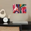 Vormen - Bochten - Kleurrijk - Abstract poster papier klein -sfeer1