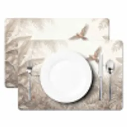 Papagaai - Jungle - Tropisch Placemat vinyl groot -zzsfeer2_Kitchenyeah-website