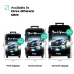 Politie powercar NBS - Handbagage koffer - Kinderen Unisex middel zzzzzzVergelijking_3EN