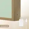 Cartoon - Dino - Oranje - Stekels Light Box met batterij (Wandlamp kind) middel -USP_websiteoplaadbaarNL