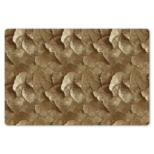 Organisch - Patroon - Bladeren - Goud Placemat vinyl groot 368 -zzsfeer1_Kitchenyeah-website