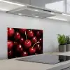 Rood - Fruit - Kersen keuken achterwand spatscherm klein -3d_schuin