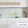 Wereldkaart - Realistisch - Blauw keuken achterwand spatscherm klein -sfeer4_FR