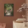 Doorkijk - Tropisch - Bloemen - Natuur PET vilt klein -sfeer4