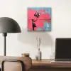 Graffiti - Meisje - Ballon - Banksy - Street art aluminium wit klein -sfeer5