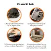 Schubben - Structuur - Goud Inductie beschermer vinyl 3mm klein 276 -zzzzzzz-td-werking