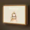 Prinses - Kroon - Bloem - Stippen Light Box met batterij (Wandlamp kind) middel -z3d_website